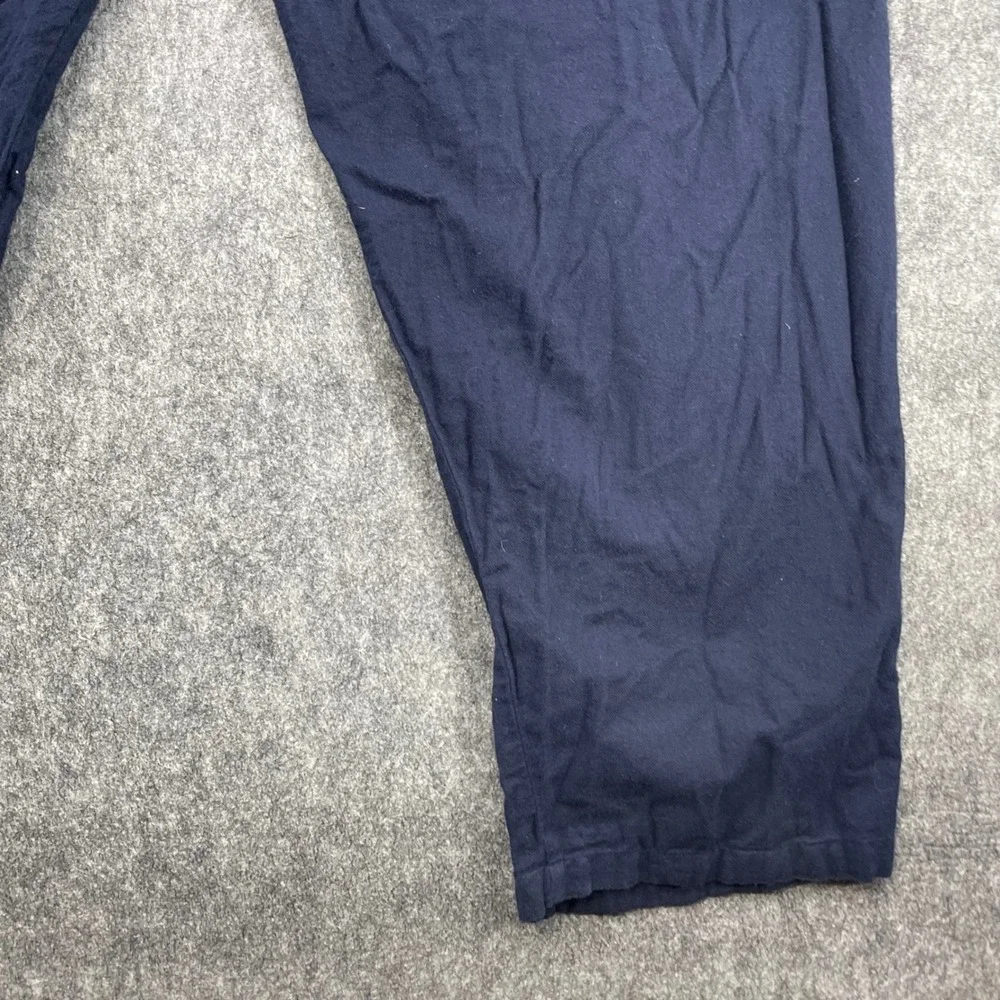 Polo Ralph Lauren Pants Mens XL Blue Knit Pajama Lounge Drawstring Pony Logo